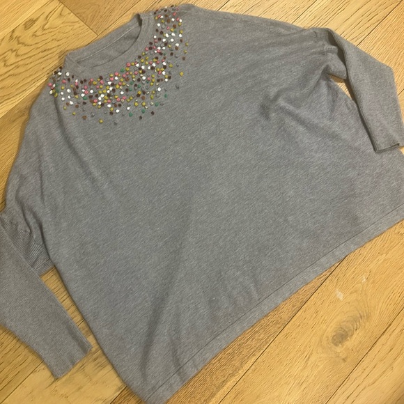 Anthropologie PomPom Sweater - Picture 2 of 10